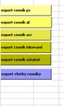 Tlačidlá pre export